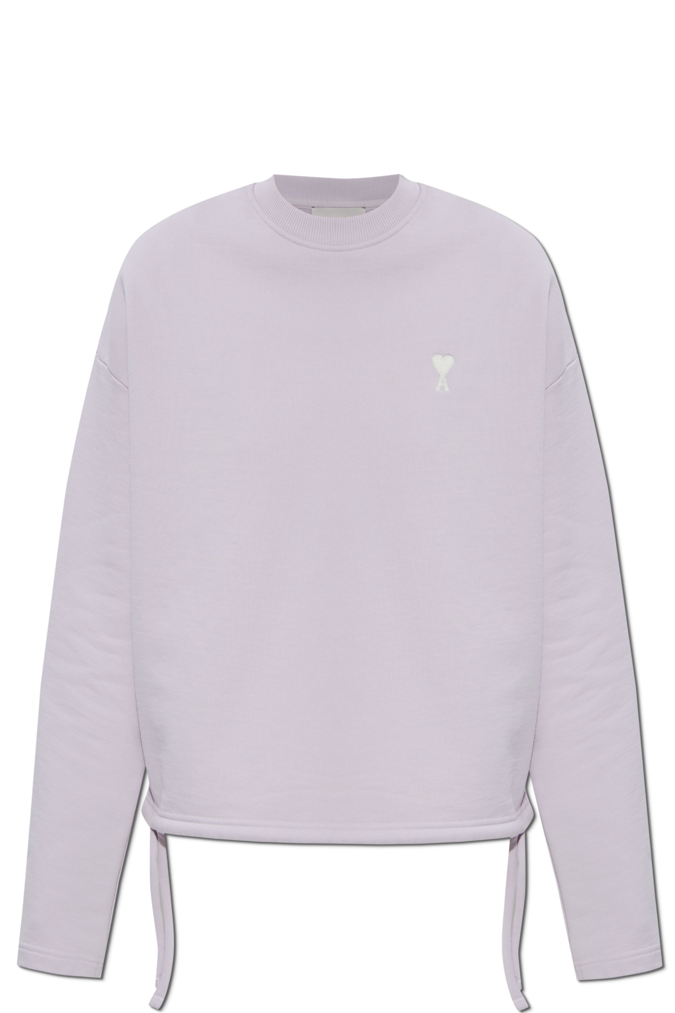 Ami Alexandre Mattiussi Sweatshirt with side drawstrings Ami Alexandre Mattiussi Sweatshirt with side drawstrings